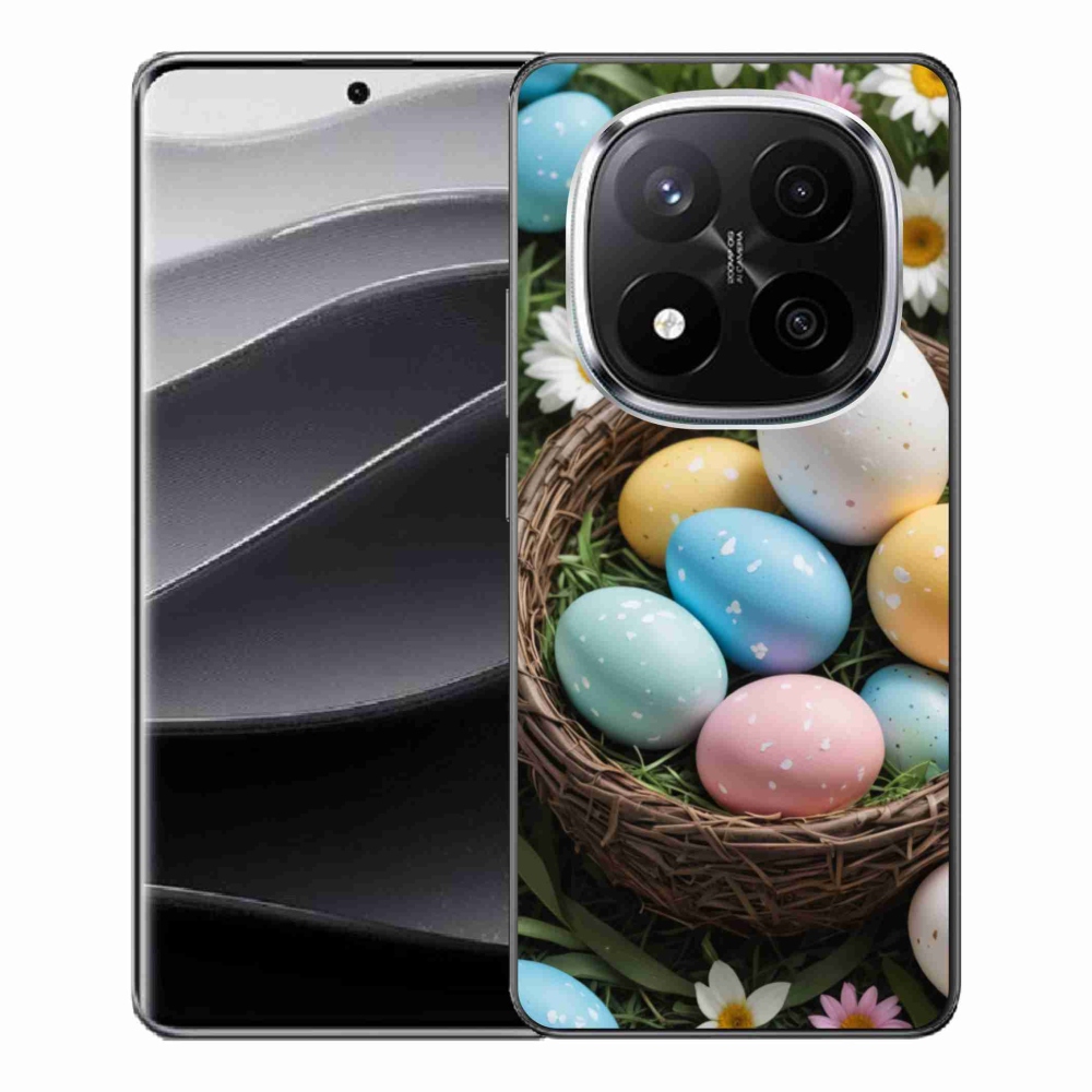 Gél borítás mmCase a Xiaomi Redmi Note 14 Pro+ 5G számára - Húsvéti tojások 2