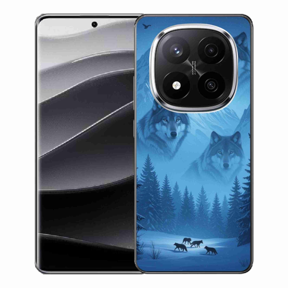 Gél borítás mmCase a Xiaomi Redmi Note 14 Pro+ 5G - farkas csomaghoz