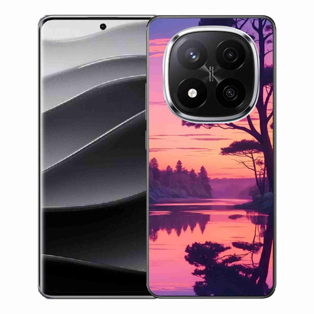 Gél borítás mmCase a Xiaomi Redmi Note 14 Pro+ 5G számára - naplemente a tó felett