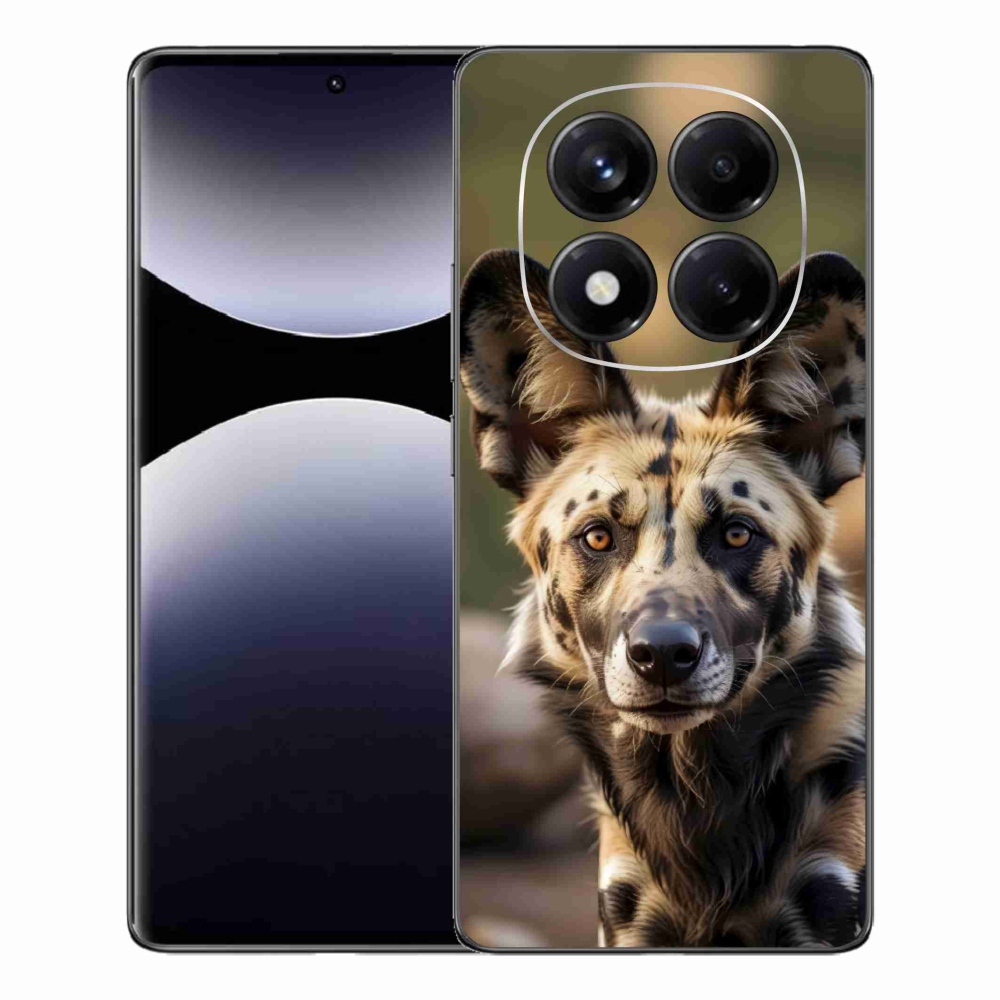 Gél borítás mmCase a Xiaomi Redmi Note 14 Pro-hoz - Afrikai vadkutya