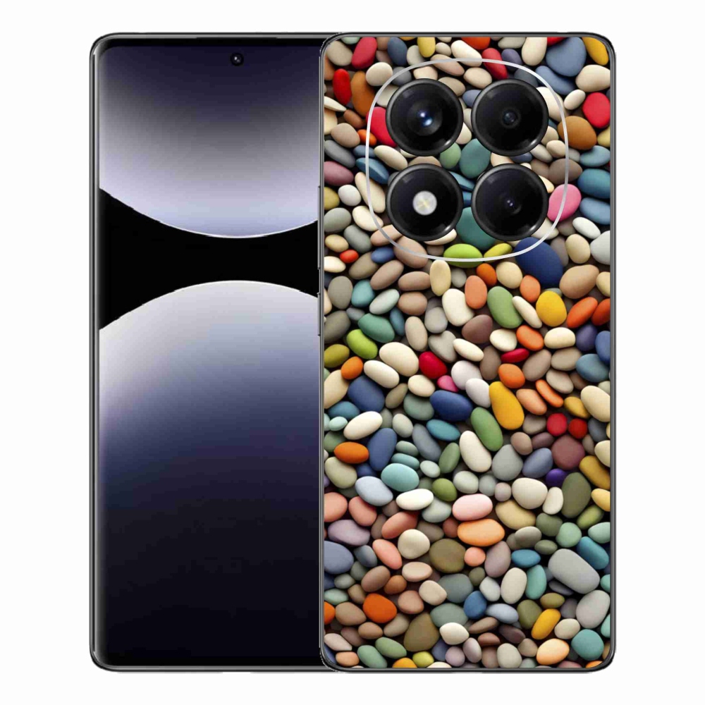 Gél borítás mmCase a Xiaomi Redmi Note 14 Pro-hoz - színes strasszkövek 2
