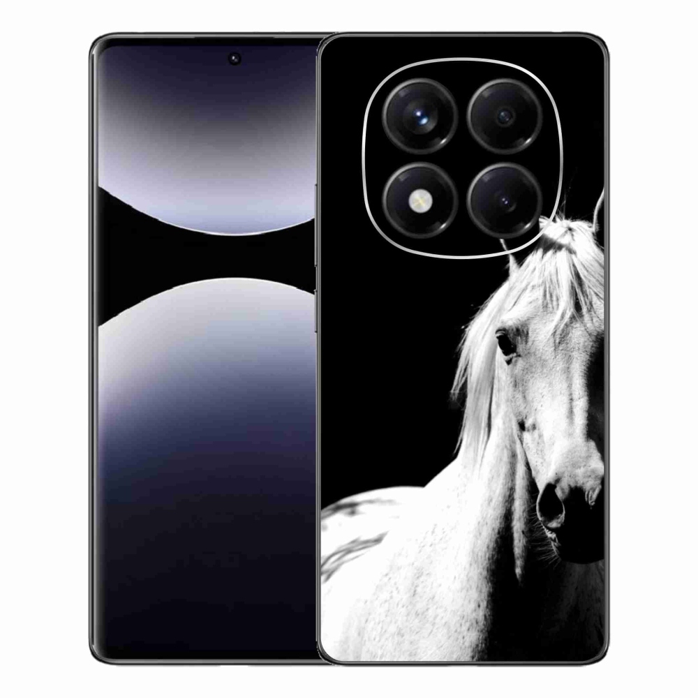 Gél borítás mmCase a Xiaomi Redmi Note 14 Pro-hoz - fehér ló 5