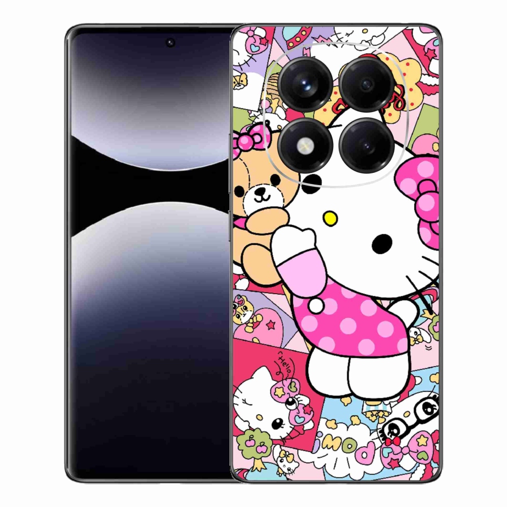 Gél borítás mmCase a Xiaomi Redmi Note 14 Pro számára - aranyos cica