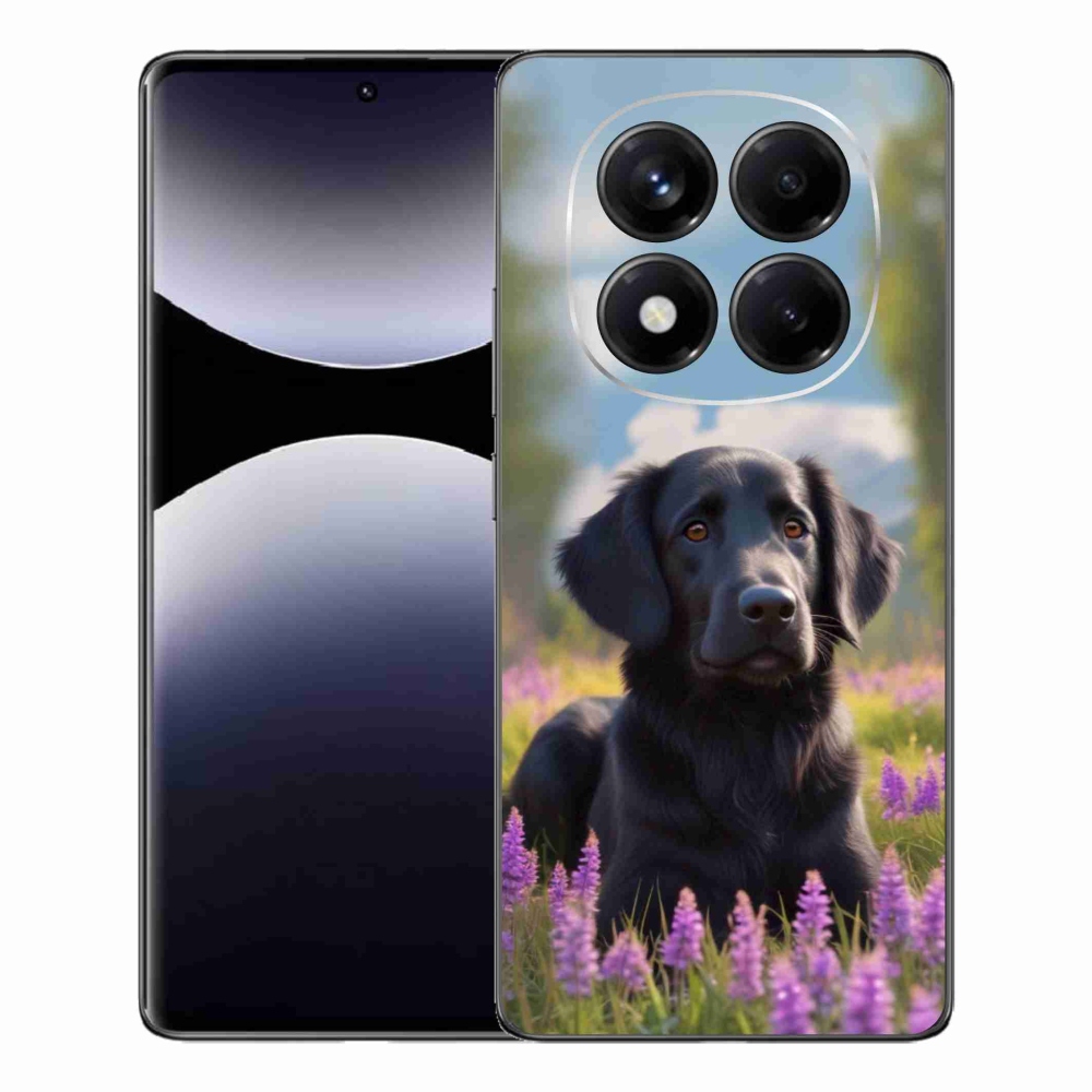 Gél borítás mmCase a Xiaomi Redmi Note 14 Pro készülékhez - elegáns fekete retriever