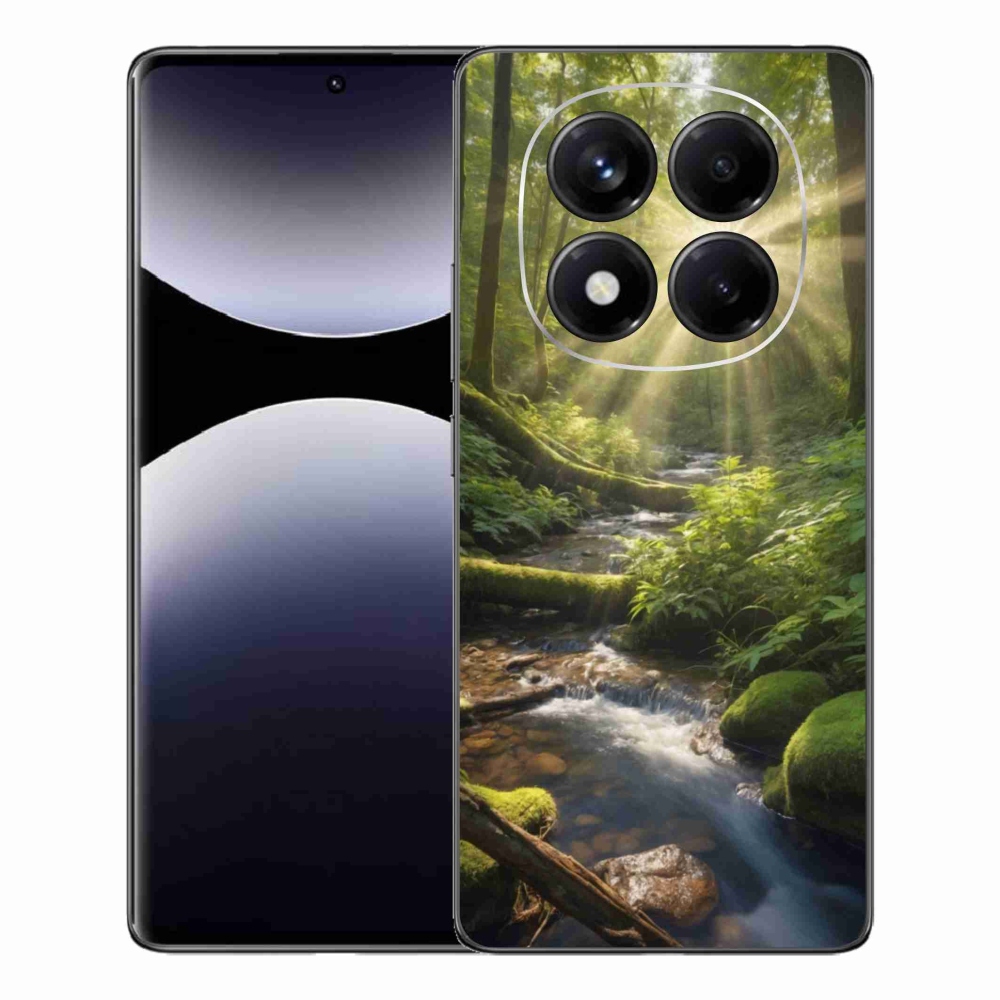 Gél borítás mmCase a Xiaomi Redmi Note 14 Pro számára - az erdő mélysége