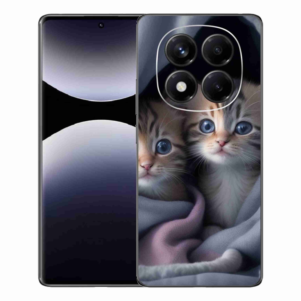 Gél borítás mmCase a Xiaomi Redmi Note 14 Pro számára - cat duo 2