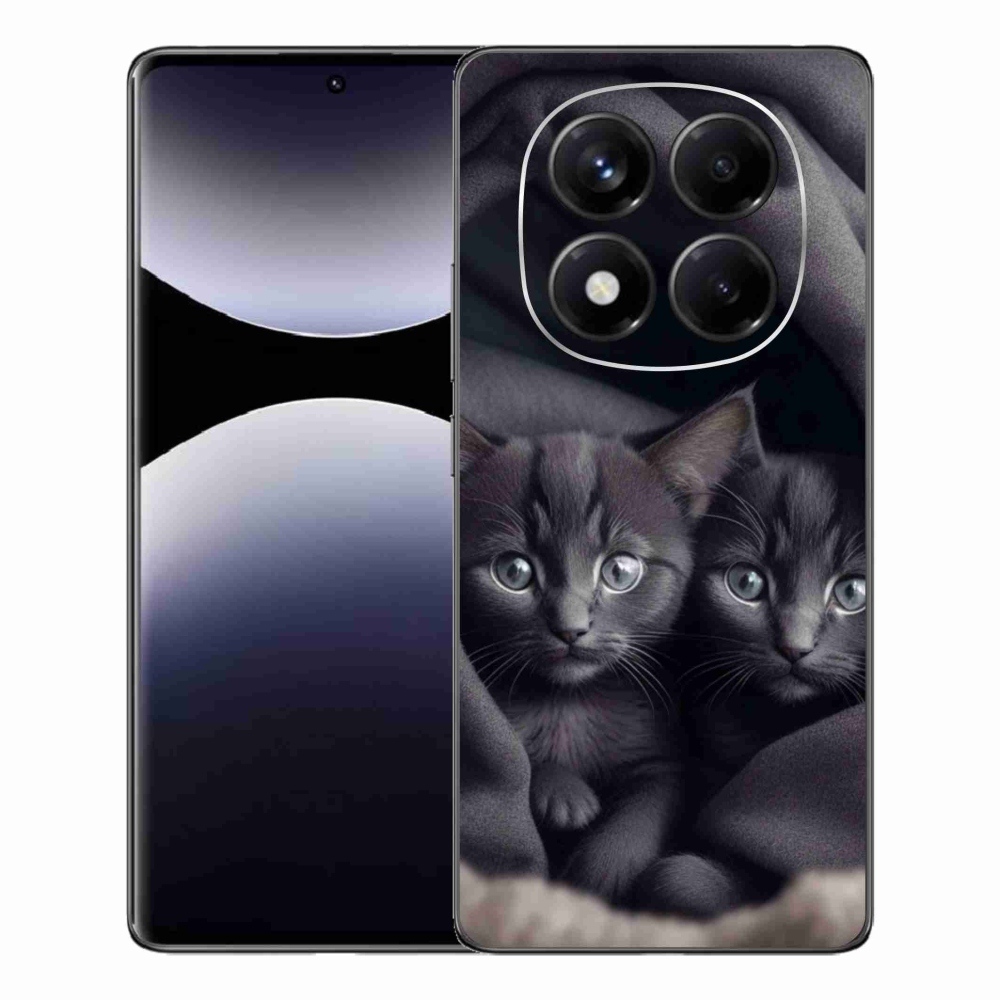 Gél borítás mmCase a Xiaomi Redmi Note 14 Pro számára - cat duo