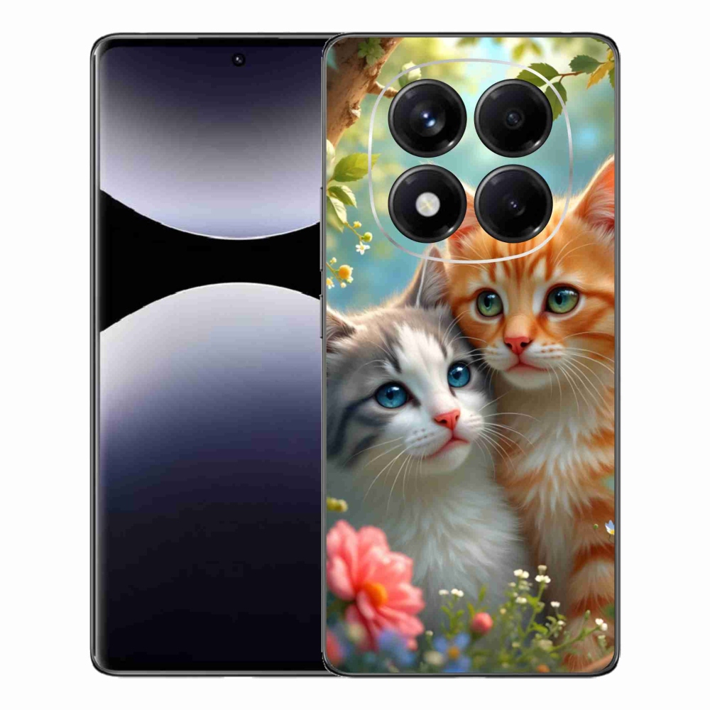 Gél borítás mmCase a Xiaomi Redmi Note 14 Pro-hoz - macskaszerelem 2