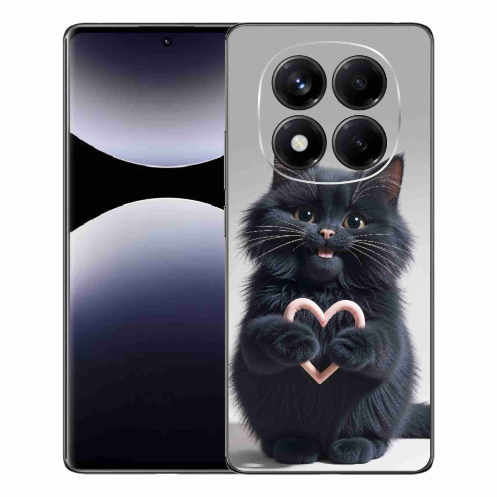 Gél borítás mmCase a Xiaomi Redmi Note 14 Pro számára - macska szeretet 3