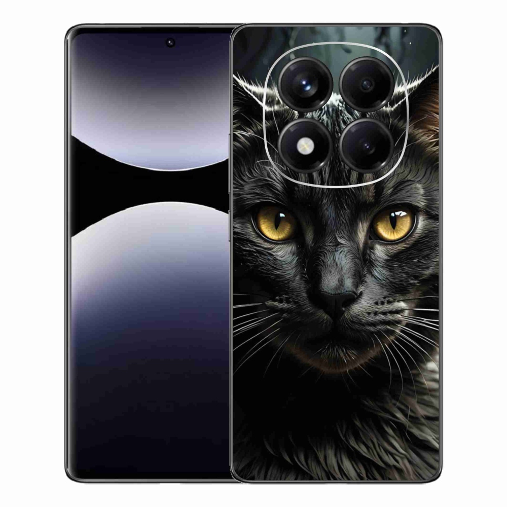 Gél borítás mmCase a Xiaomi Redmi Note 14 Pro számára - macskaszem 3