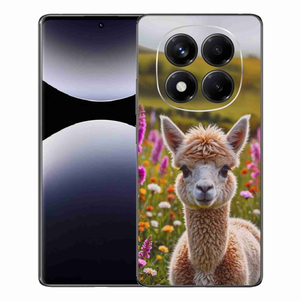Gél borítás mmCase a Xiaomi Redmi Note 14 Pro számára - láma a réten