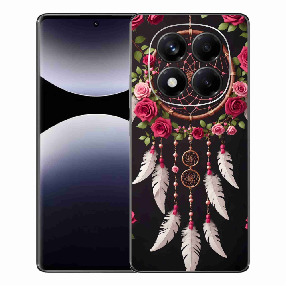 Gél borítás mmCase a Xiaomi Redmi Note 14 Pro számára - álomfogó rózsákkal