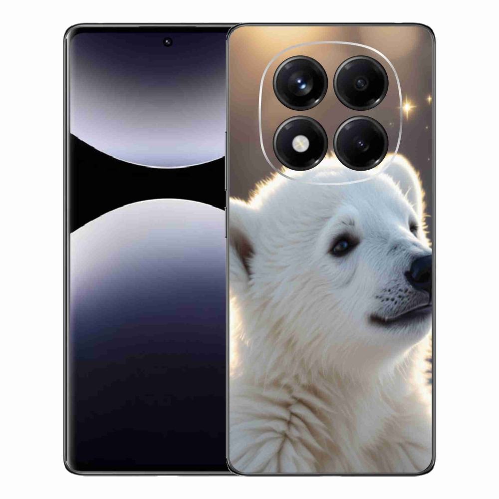 Gél borítás mmCase a Xiaomi Redmi Note 14 Pro készülékhez - jegesmedve