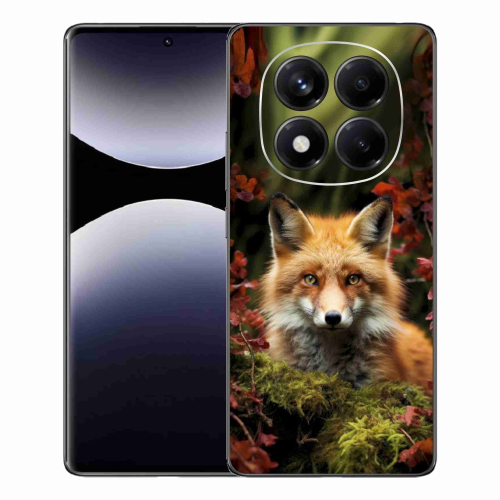 Gél borítás mmCase a Xiaomi Redmi Note 14 Pro számára - róka az erdőben