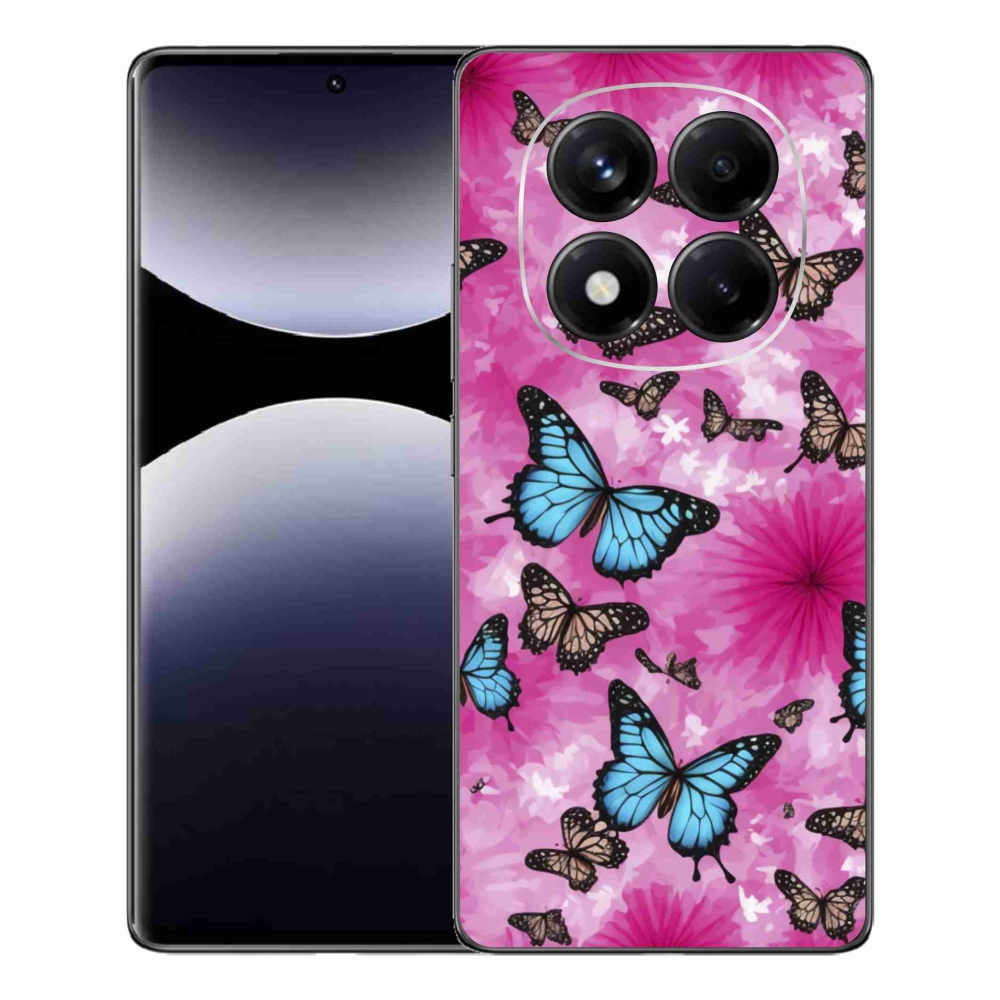 Gél borítás mmCase a Xiaomi Redmi Note 14 Pro számára - pillangókert