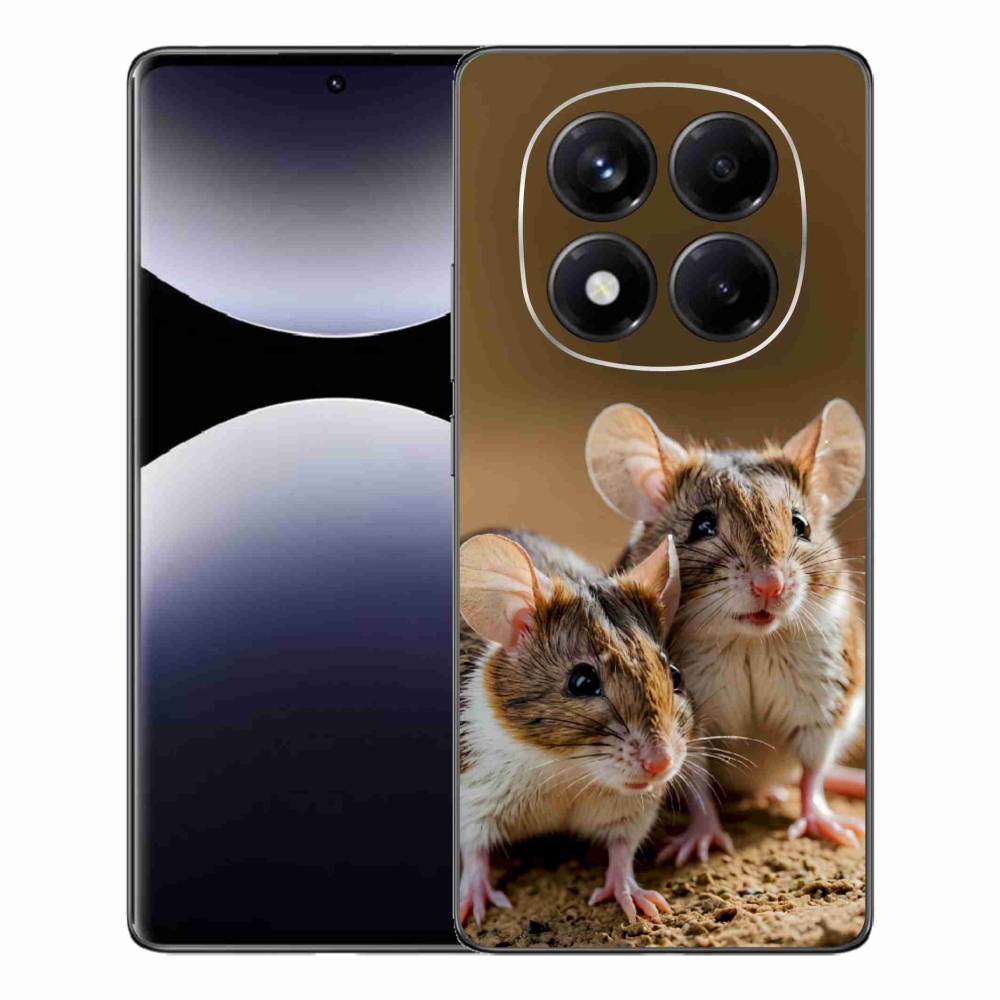 Gél borítás mmCase a Xiaomi Redmi Note 14 Pro számára - egér duó