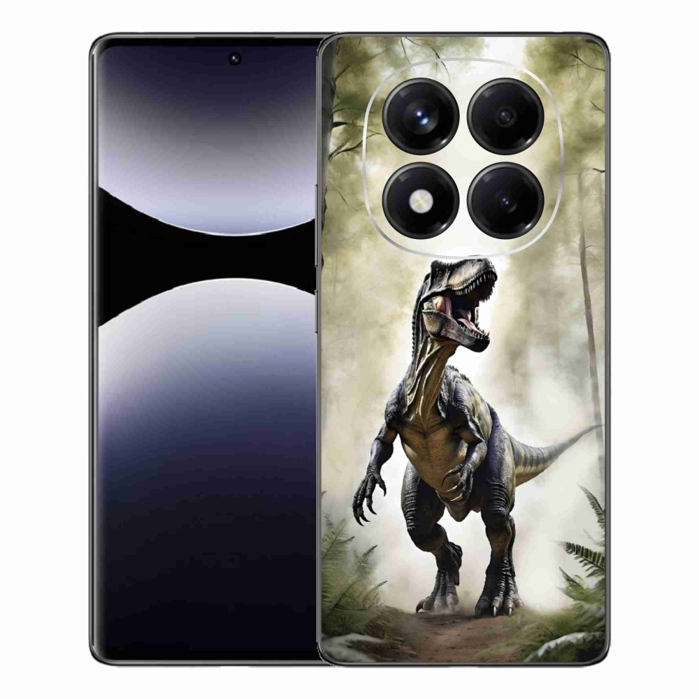 Gél borítás mmCase a Xiaomi Redmi Note 14 Pro készülékhez - dühös T-Rex