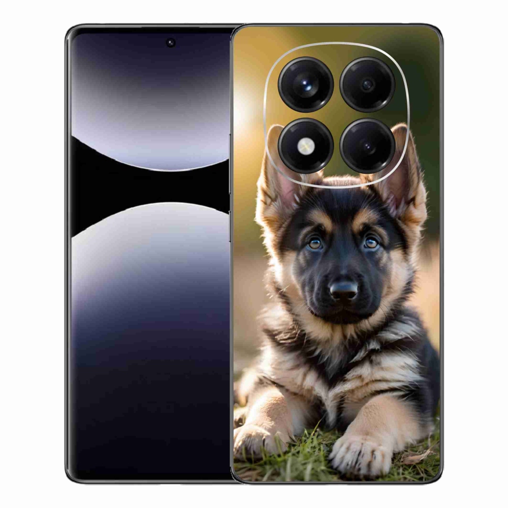 Gél borítás mmCase a Xiaomi Redmi Note 14 Pro számára - Német juhászkutya a természetben