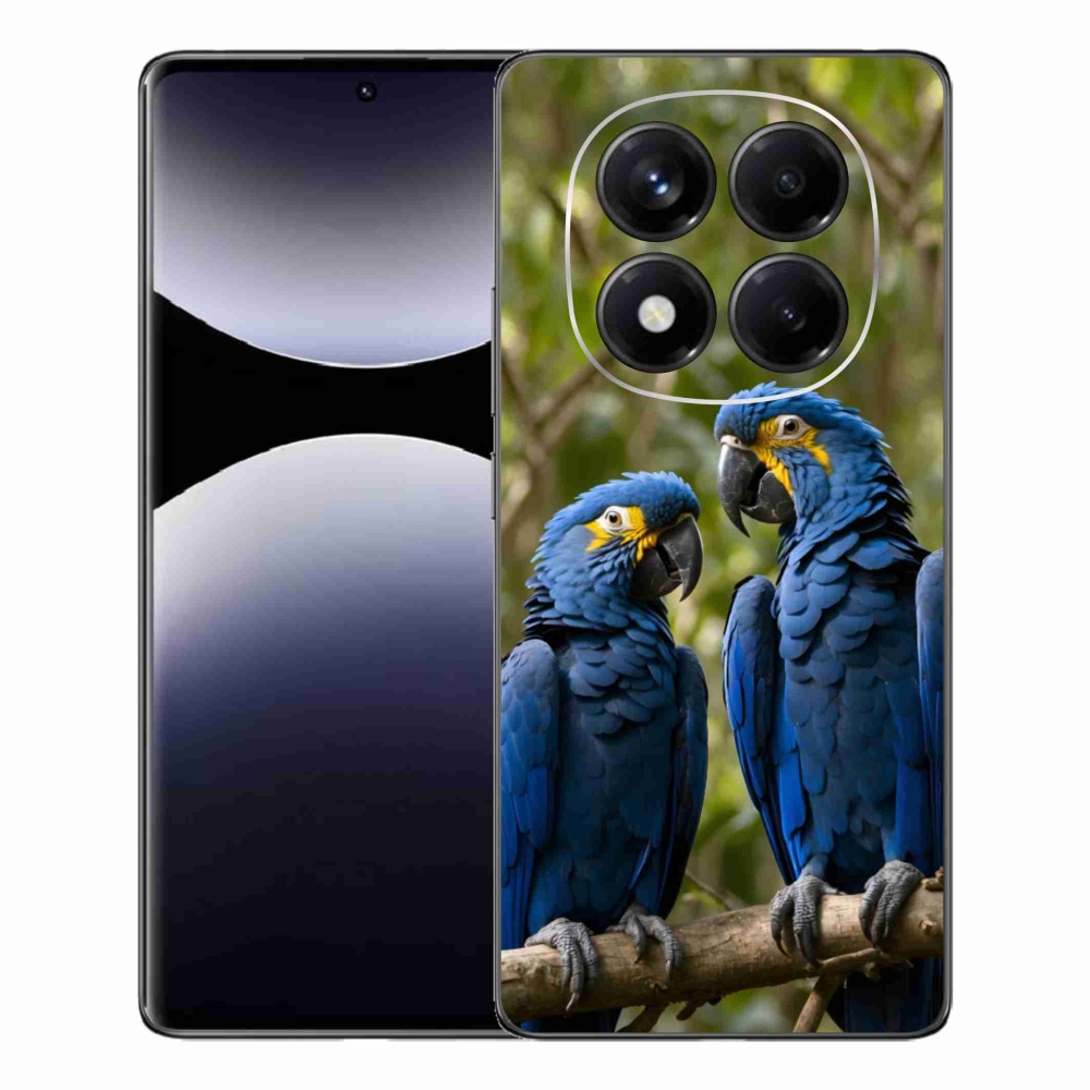 Gél borítás mmCase a Xiaomi Redmi Note 14 Pro készülékhez - papagáj duó