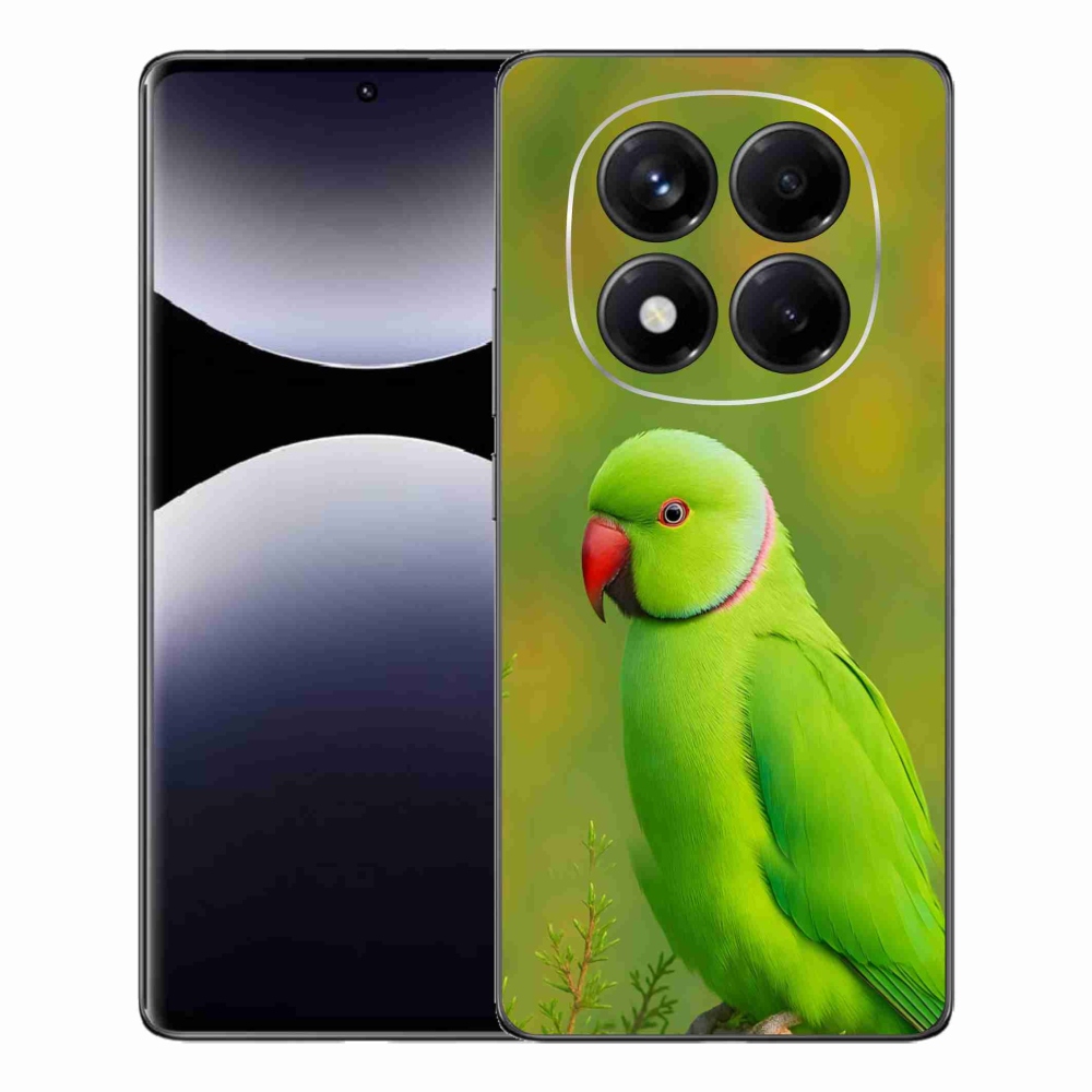 Gél borítás mmCase a Xiaomi Redmi Note 14 Pro készülékhez - papagáj alexandr 2