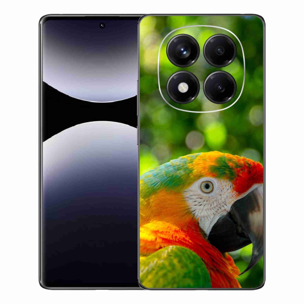 Gél borítás mmCase a Xiaomi Redmi Note 14 Pro készülékhez - papagáj ara 3