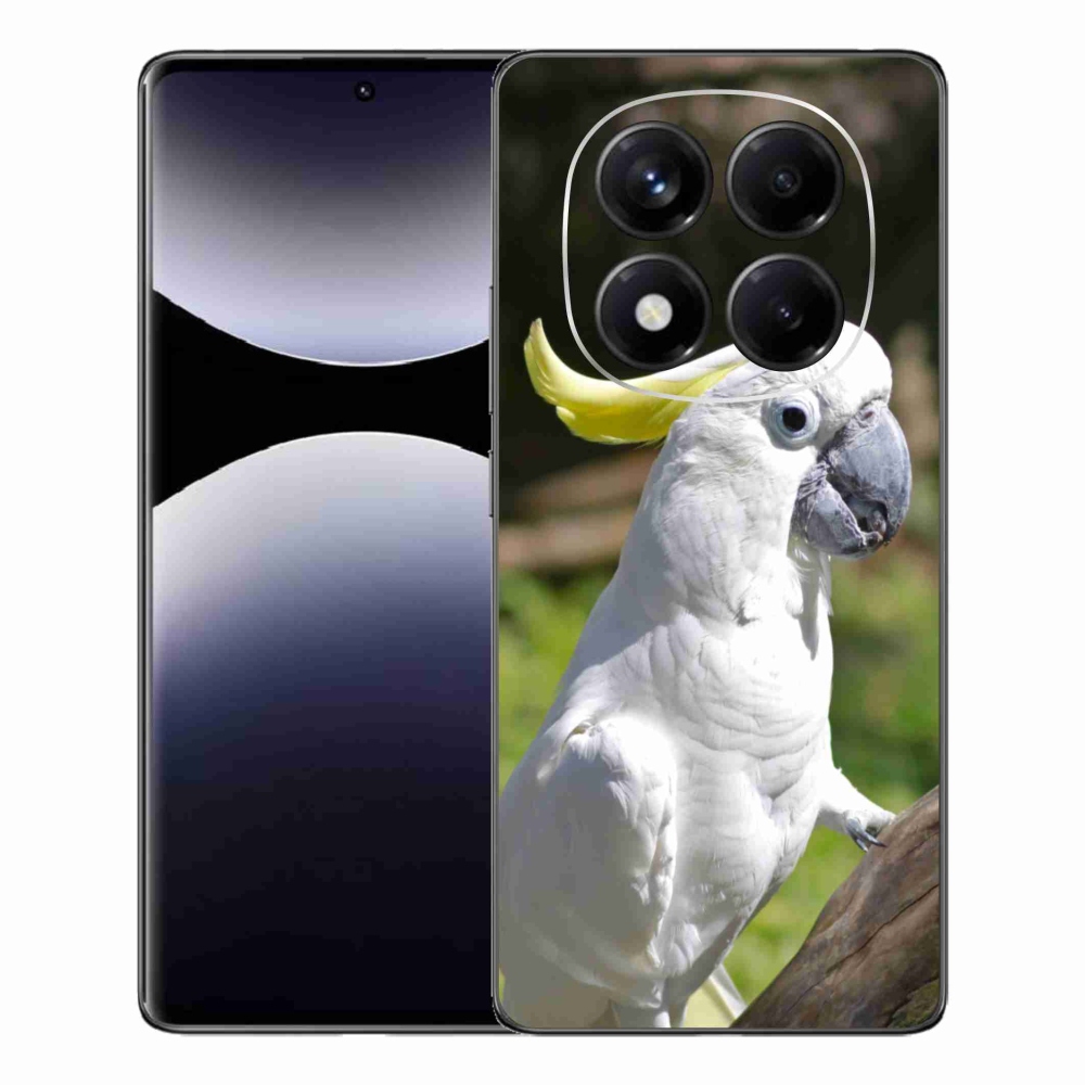 Gél borítás mmCase a Xiaomi Redmi Note 14 Pro számára - papagáj kakadu 2