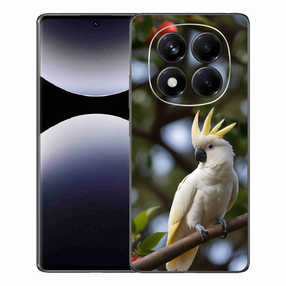 Gél borítás mmCase a Xiaomi Redmi Note 14 Pro-hoz - papagáj kakadu 3