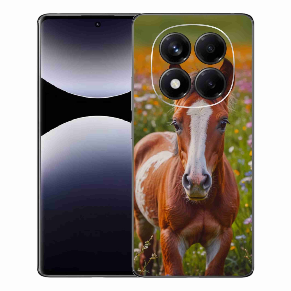 Gél borítás mmCase a Xiaomi Redmi Note 14 Pro számára - aranyos csikócsikó