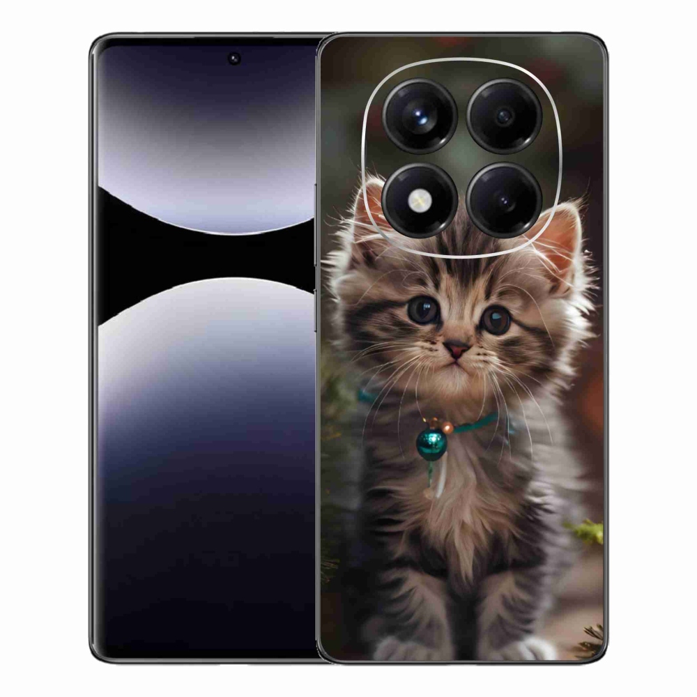 Gél borítás mmCase a Xiaomi Redmi Note 14 Pro számára - aranyos cica 11