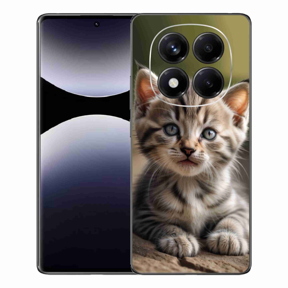 Gél borítás mmCase a Xiaomi Redmi Note 14 Pro számára - aranyos cica 9