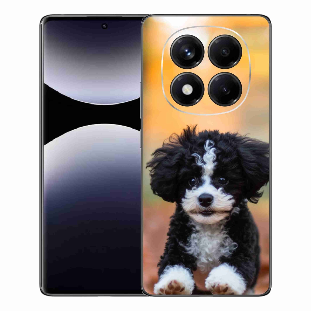 Gél borítás mmCase a Xiaomi Redmi Note 14 Pro számára - aranyos kiskutya 2