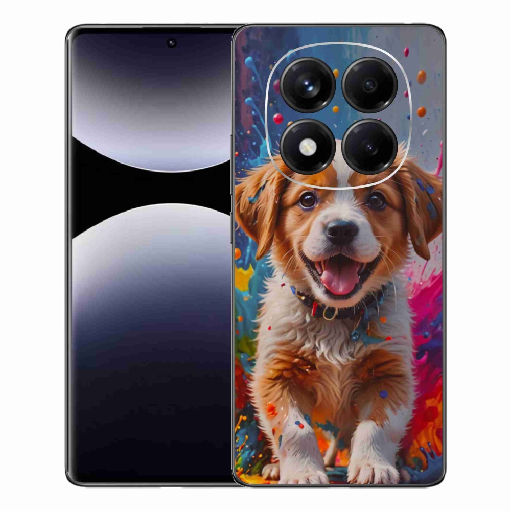 Gél borítás mmCase a Xiaomi Redmi Note 14 Pro számára - aranyos kiskutya 3