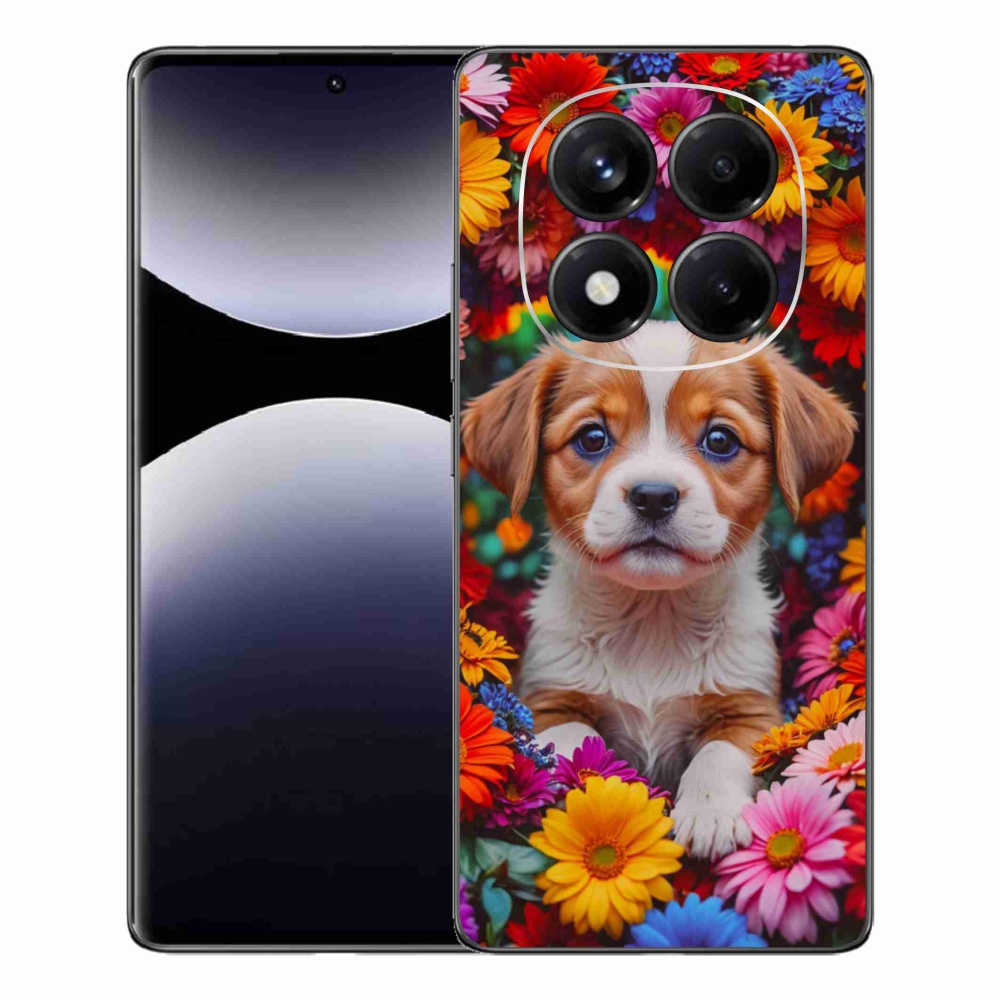 Gél borítás mmCase a Xiaomi Redmi Note 14 Pro számára - aranyos kiskutya