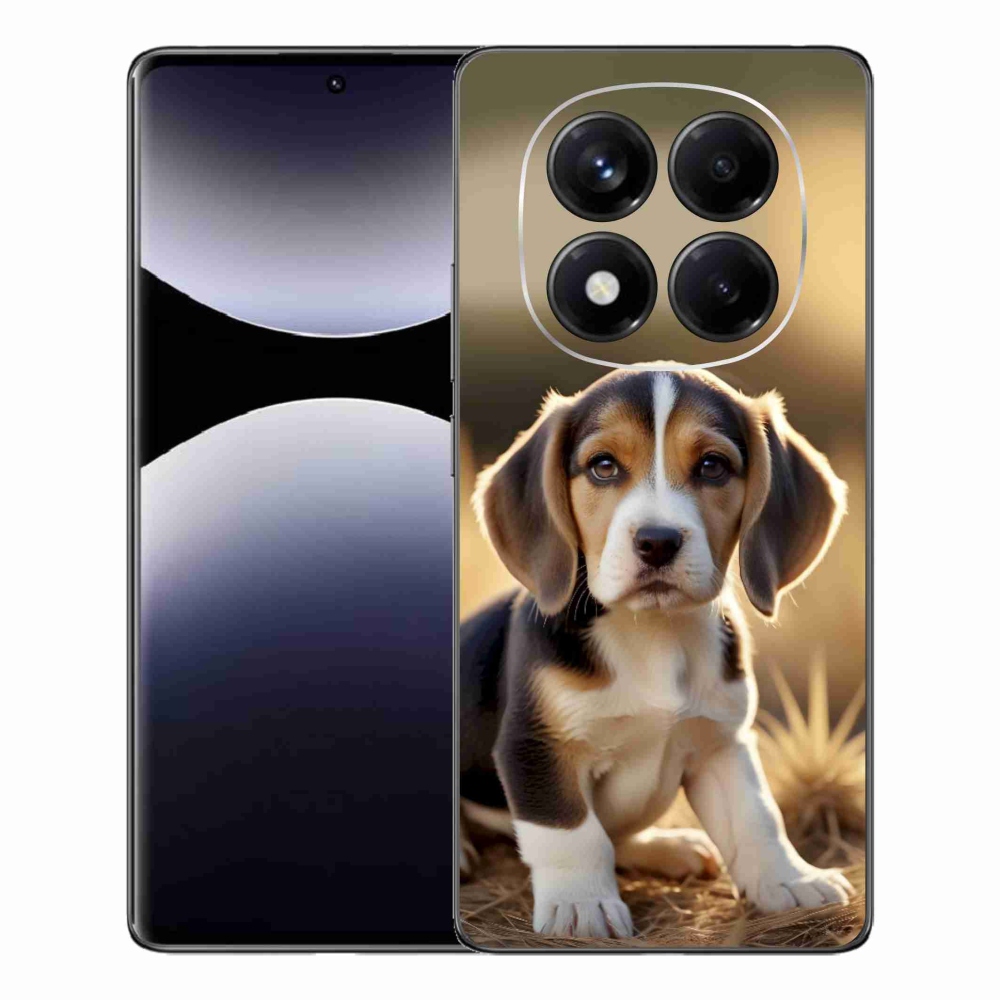 Gél borítás mmCase a Xiaomi Redmi Note 14 Pro készülékhez - aranyos bézs színű