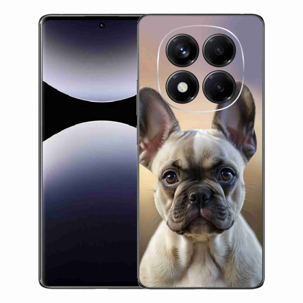 Gél borítás mmCase a Xiaomi Redmi Note 14 Pro számára - aranyos francia bulldog