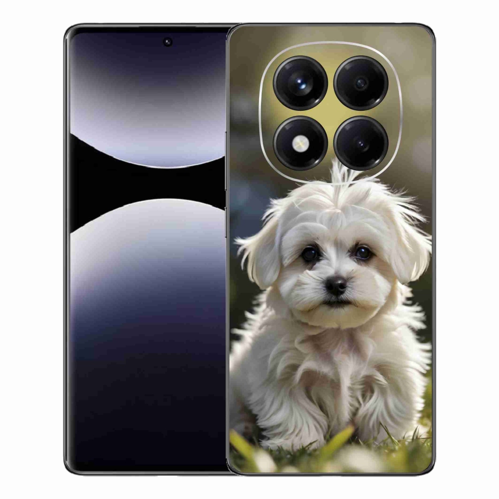 Gél borítás mmCase a Xiaomi Redmi Note 14 Pro számára - aranyos máltai kutya