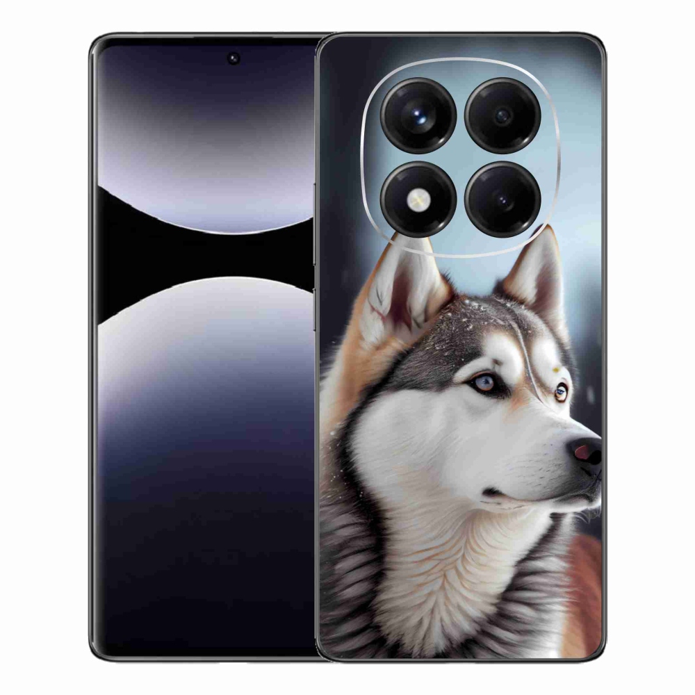 Gél borítás mmCase a Xiaomi Redmi Note 14 Pro számára - Szibériai Husky