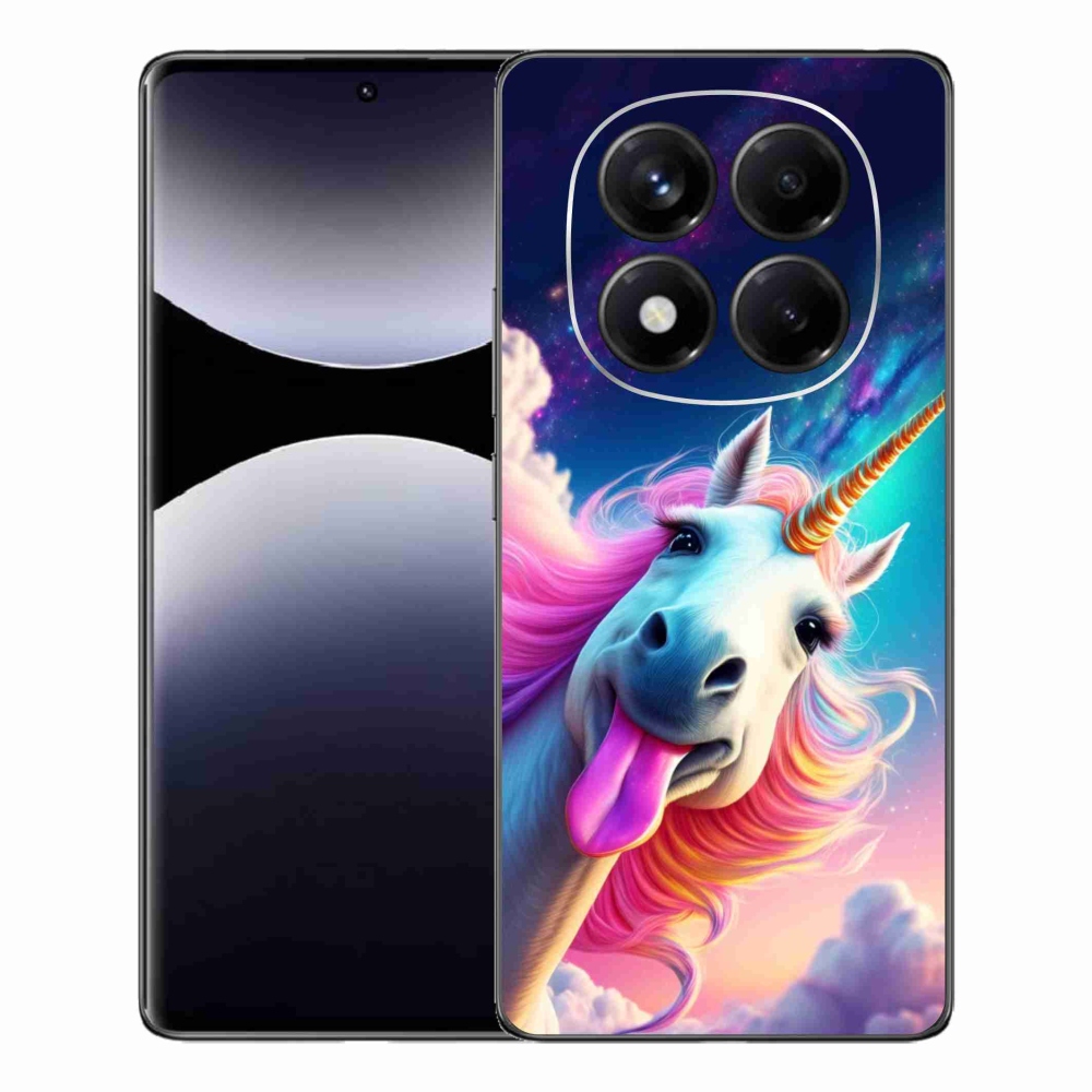Gél borítás mmCase a Xiaomi Redmi Note 14 Pro számára - őrült egyszarvú