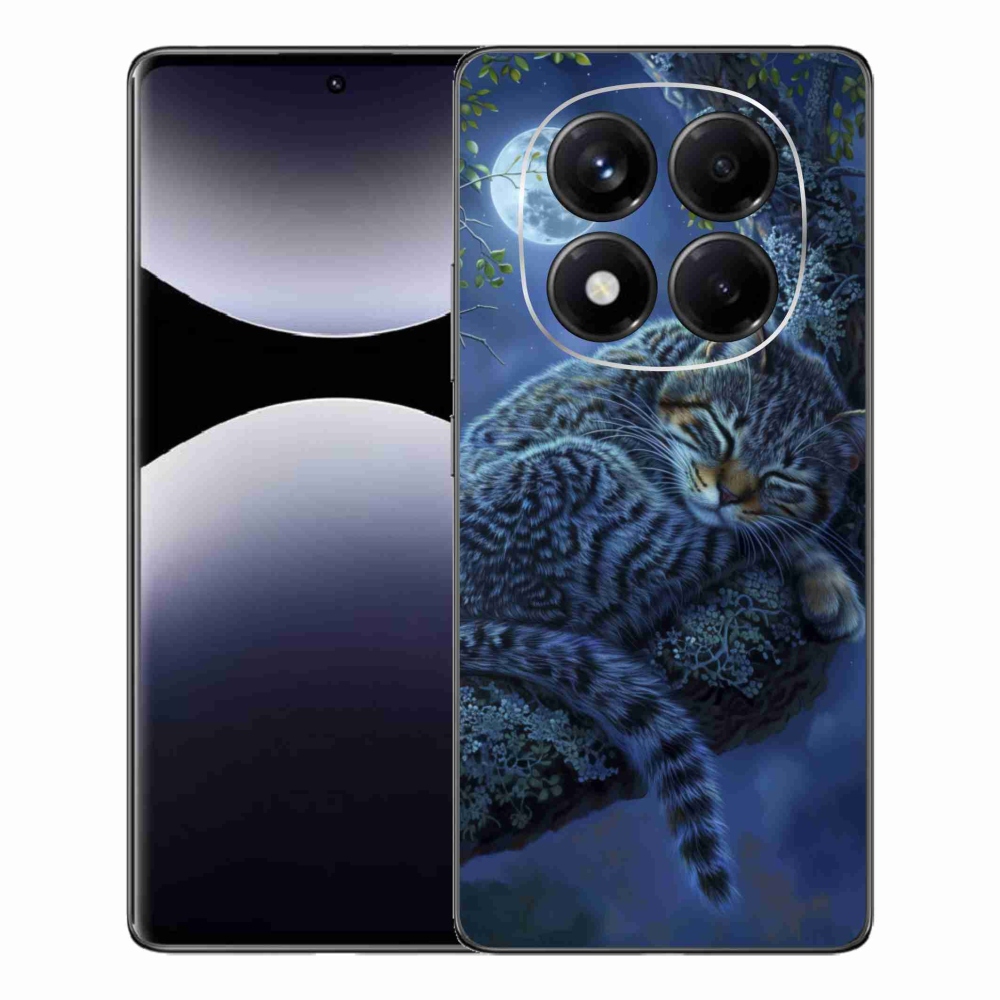 Gél borítás mmCase a Xiaomi Redmi Note 14 Pro számára - alvó macska