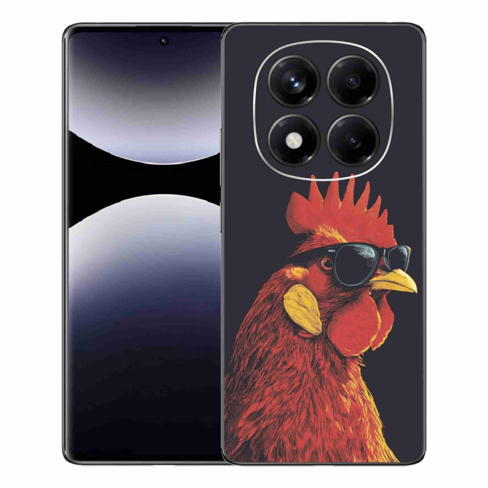 Gél borítás mmCase a Xiaomi Redmi Note 14 Pro számára - elegáns kakas