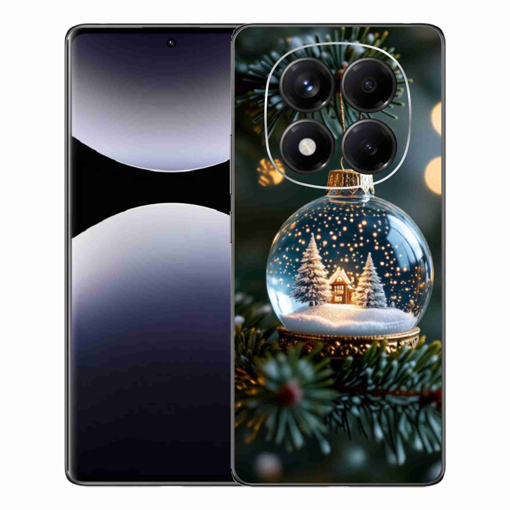 Gél borítás mmCase a Xiaomi Redmi Note 14 Pro számára - karácsonyi golyók 2