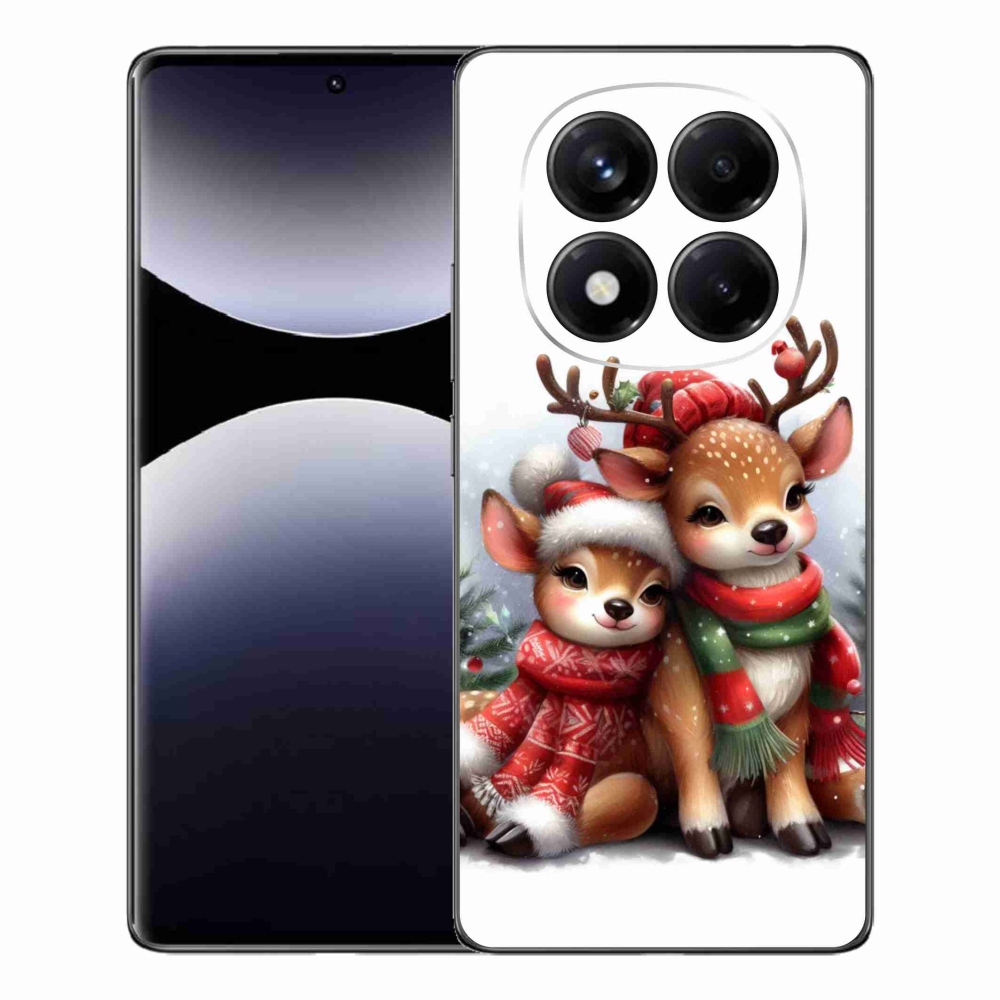 Gél borítás mmCase a Xiaomi Redmi Note 14 Pro számára - karácsonyi rénszarvas