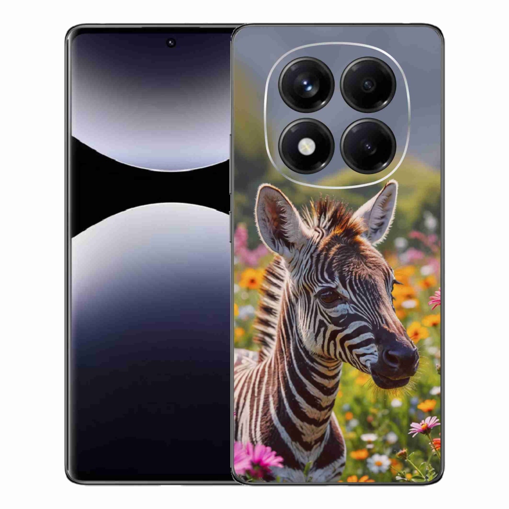 Gél borítás mmCase a Xiaomi Redmi Note 14 Pro számára - zebra a réten