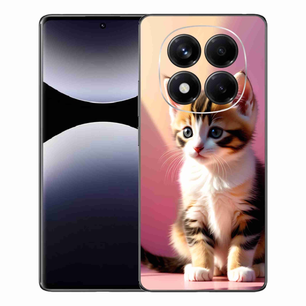 Gél borítás mmCase a Xiaomi Redmi Note 14 Pro számára - kíváncsi cica 2