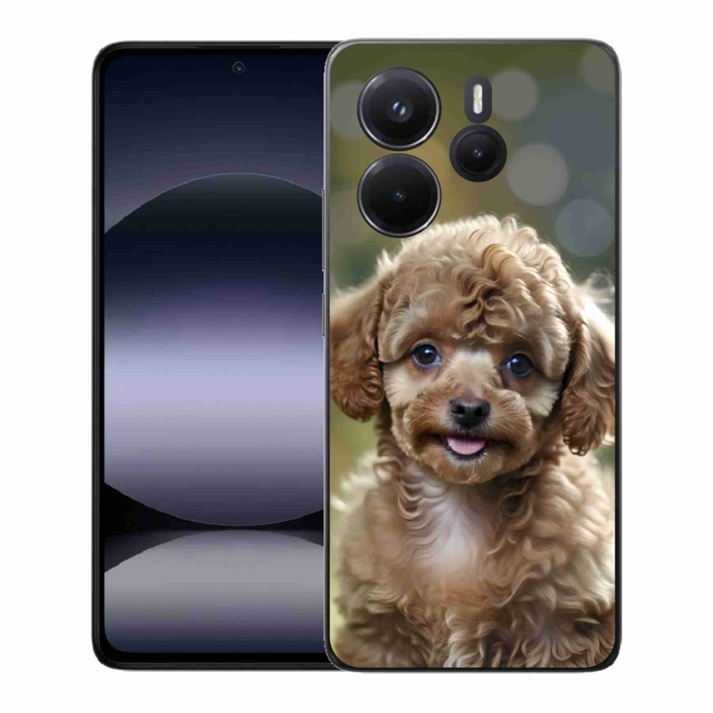 Gél borítás mmCase a Xiaomi Redmi Note 14-hez - aranyos uszkár