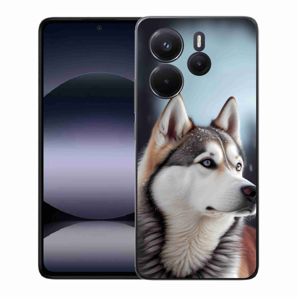Gél borítás mmCase a Xiaomi Redmi Note 14-hez - Szibériai Husky