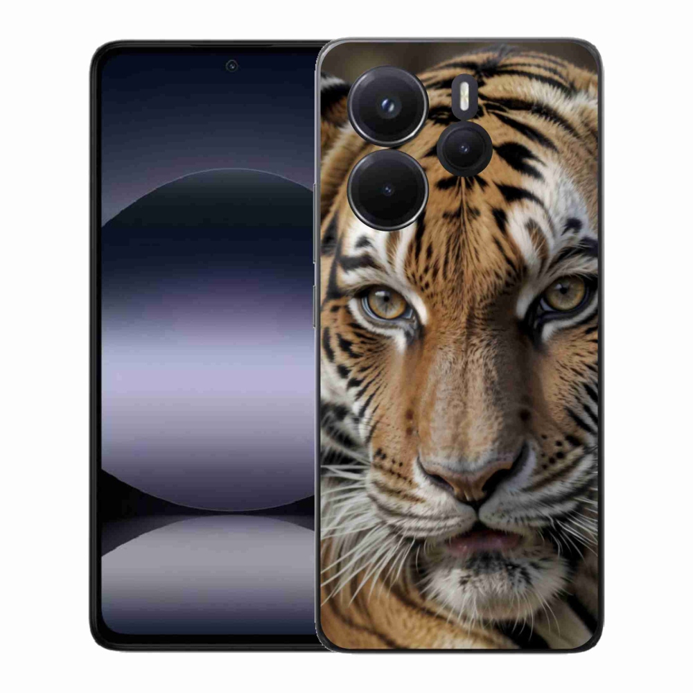 Gél borítás mmCase a Xiaomi Redmi Note 14-hez - tigris nézet