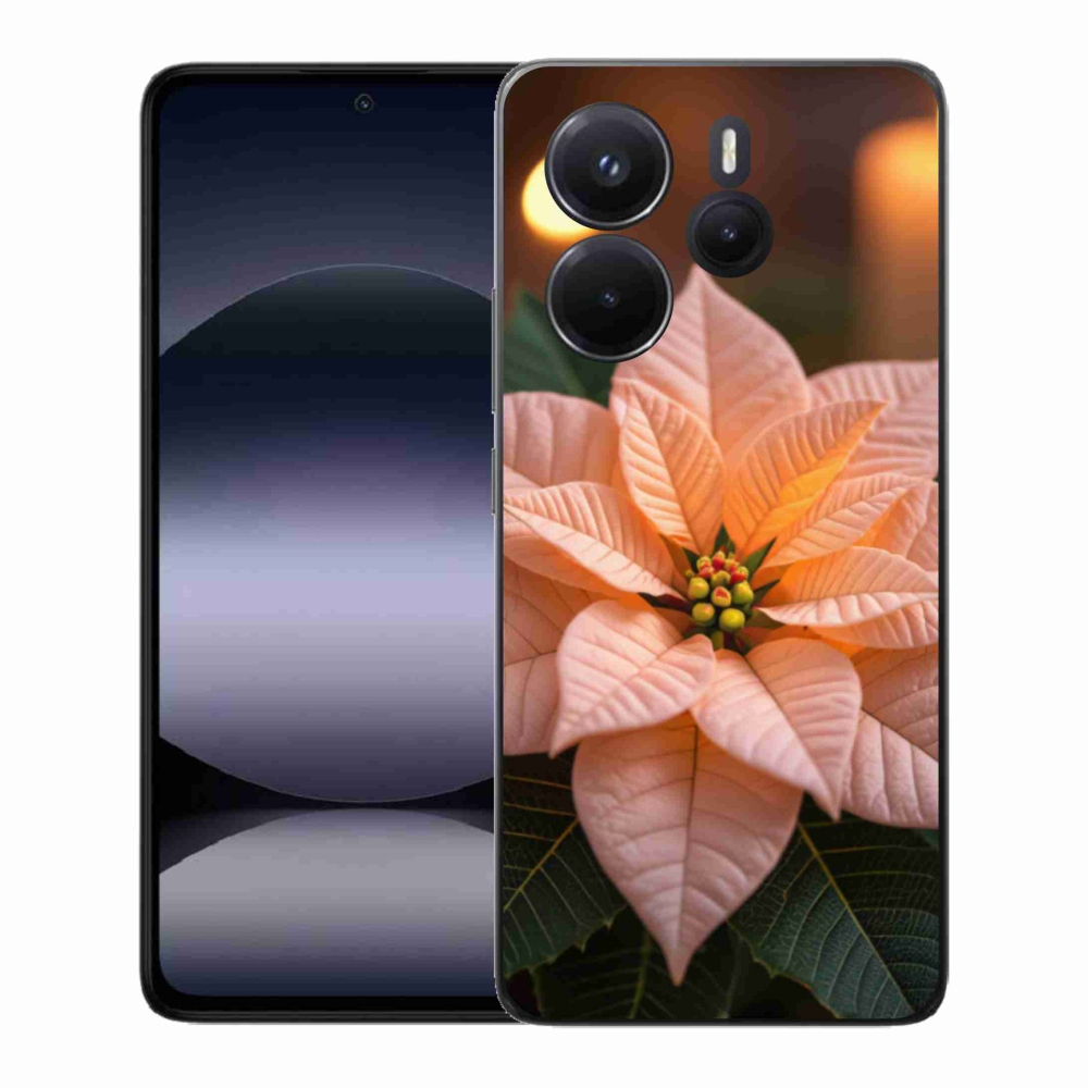 Gél borítás mmCase a Xiaomi Redmi Note 14-hez - Karácsonyi csillag