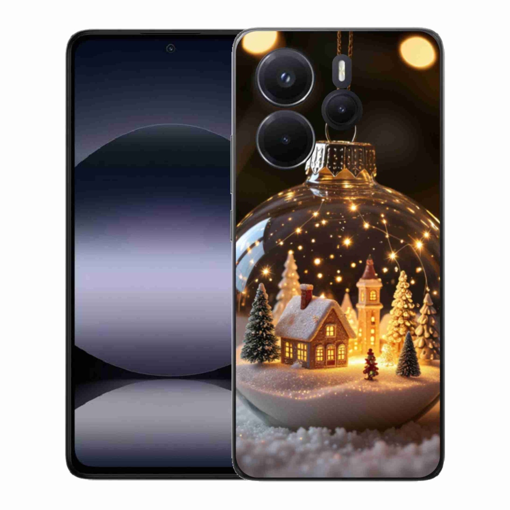 Gél borítás mmCase a Xiaomi Redmi Note 14-hez - Karácsonyi gömb 3