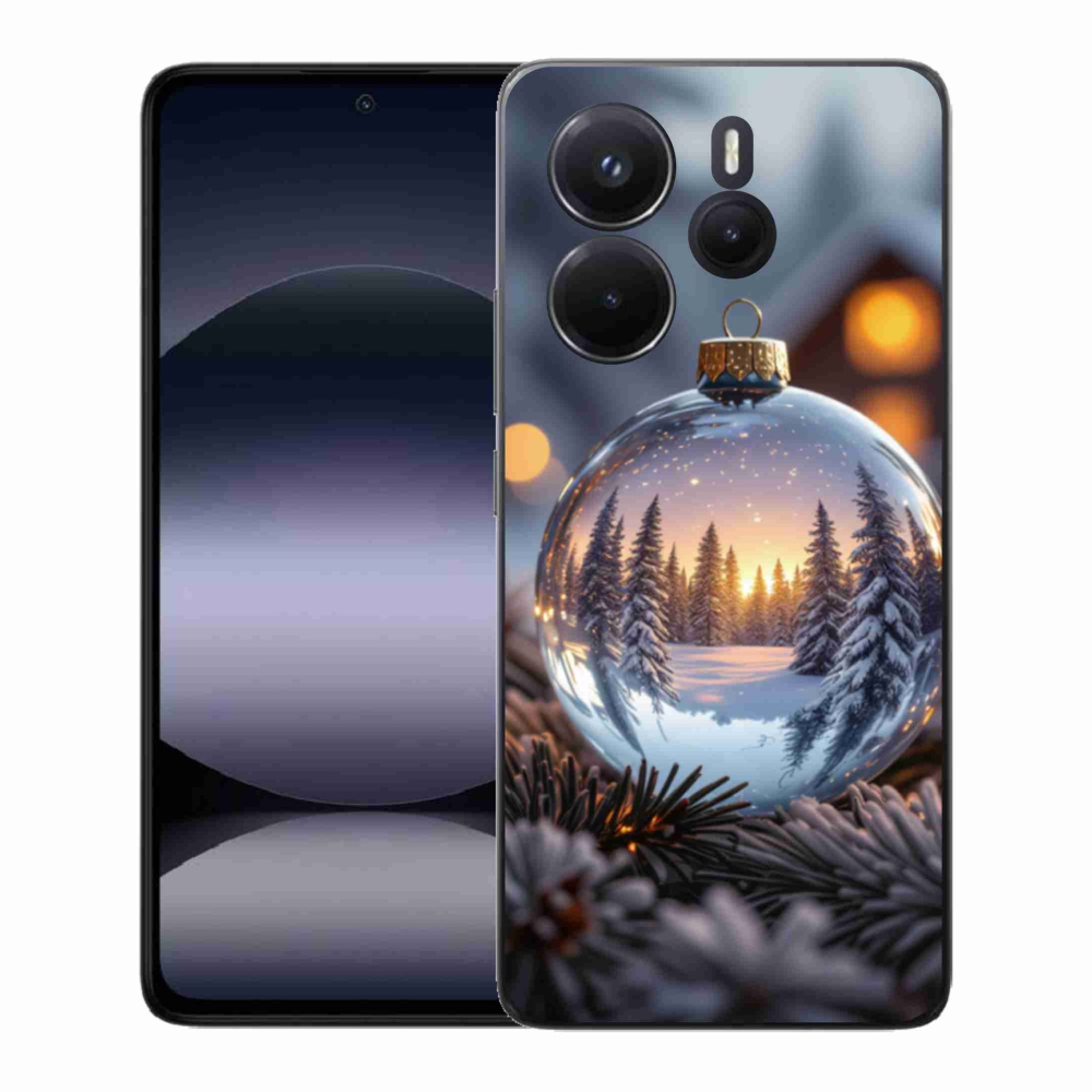 Gél borítás mmCase a Xiaomi Redmi Note 14-hez - karácsonyi dekoráció